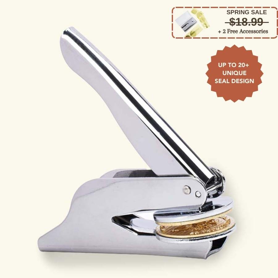 Custom Book Embosser set
